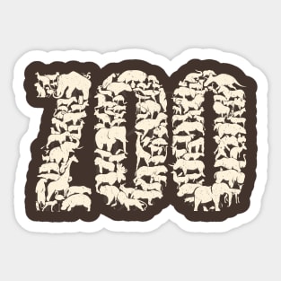 ZOO Sticker